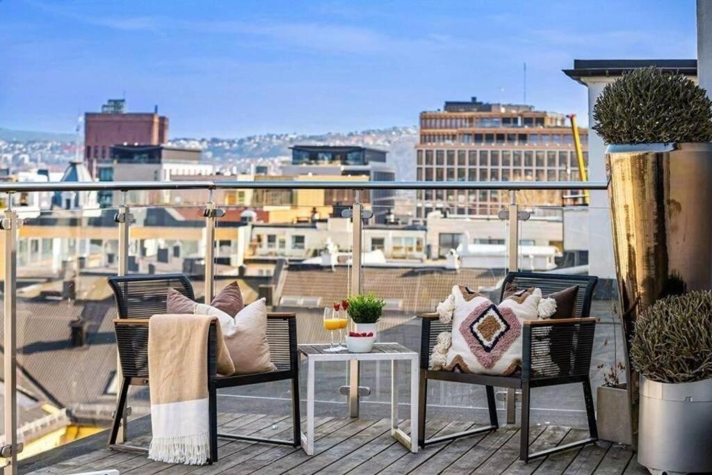Praktisk 1-Roms Leilighet Oslo Exteriör bild
