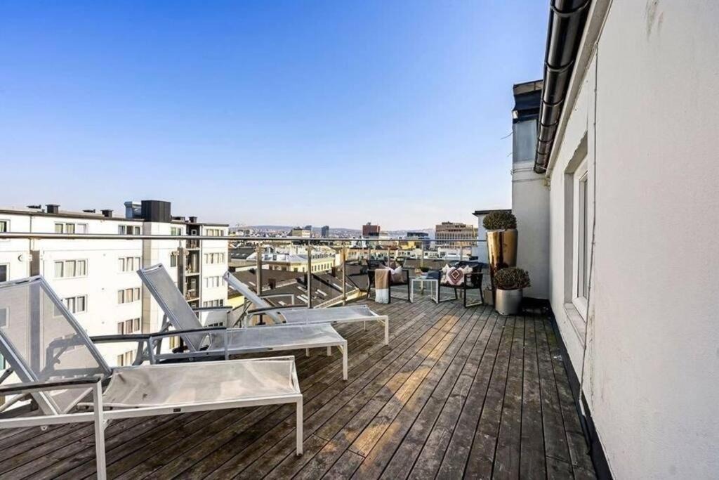 Praktisk 1-Roms Leilighet Oslo Exteriör bild